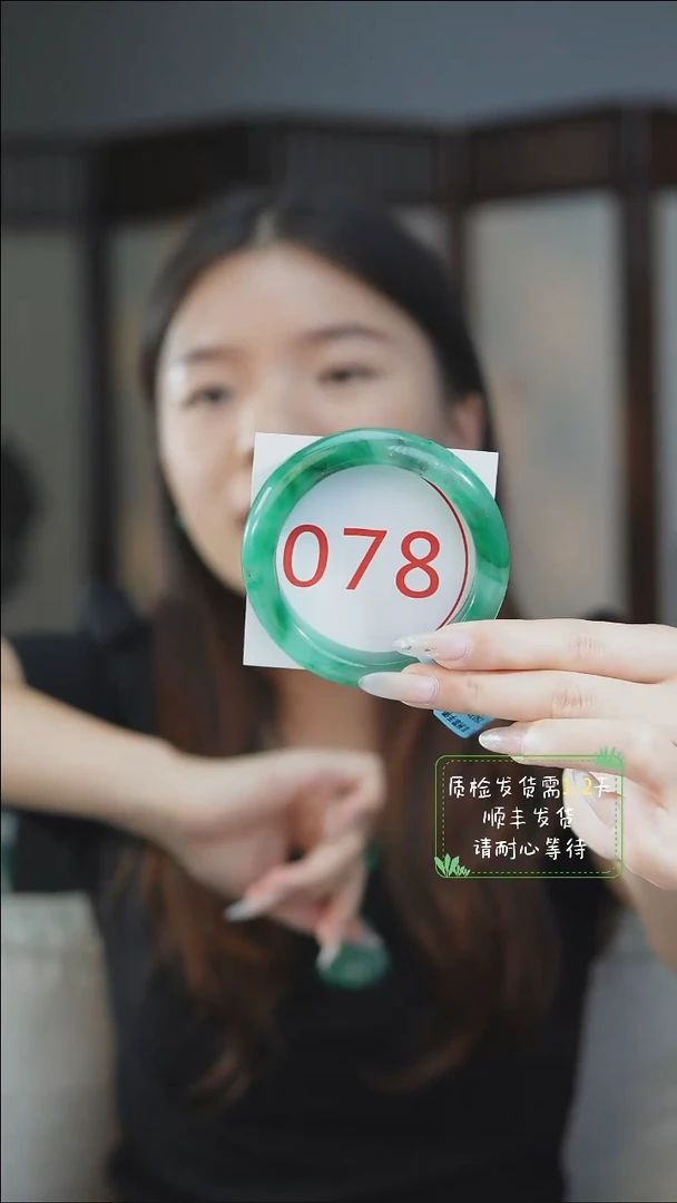 未镶嵌手镯石英质玉（非洲翠）5758