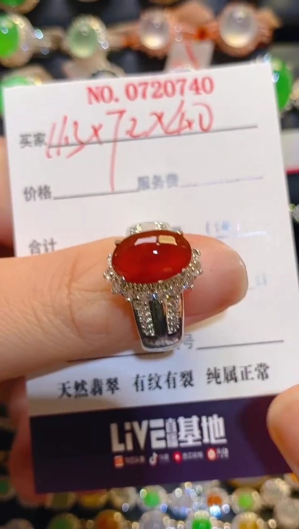 未镶嵌翡翠耳饰天然