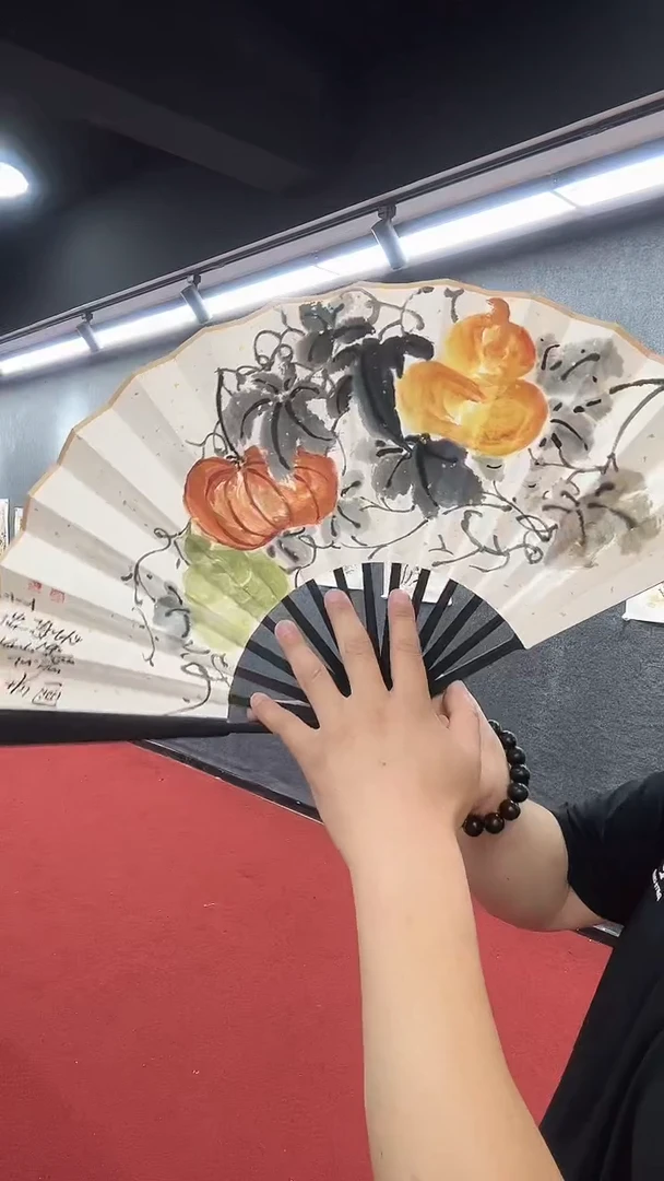 国画孟祥敏/国画/扇面