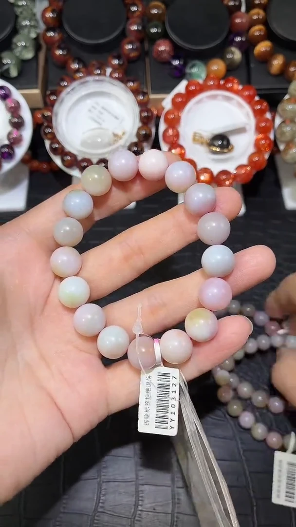 未镶嵌手链玛瑙/玉髓盐源玛瑙单圈手链A12