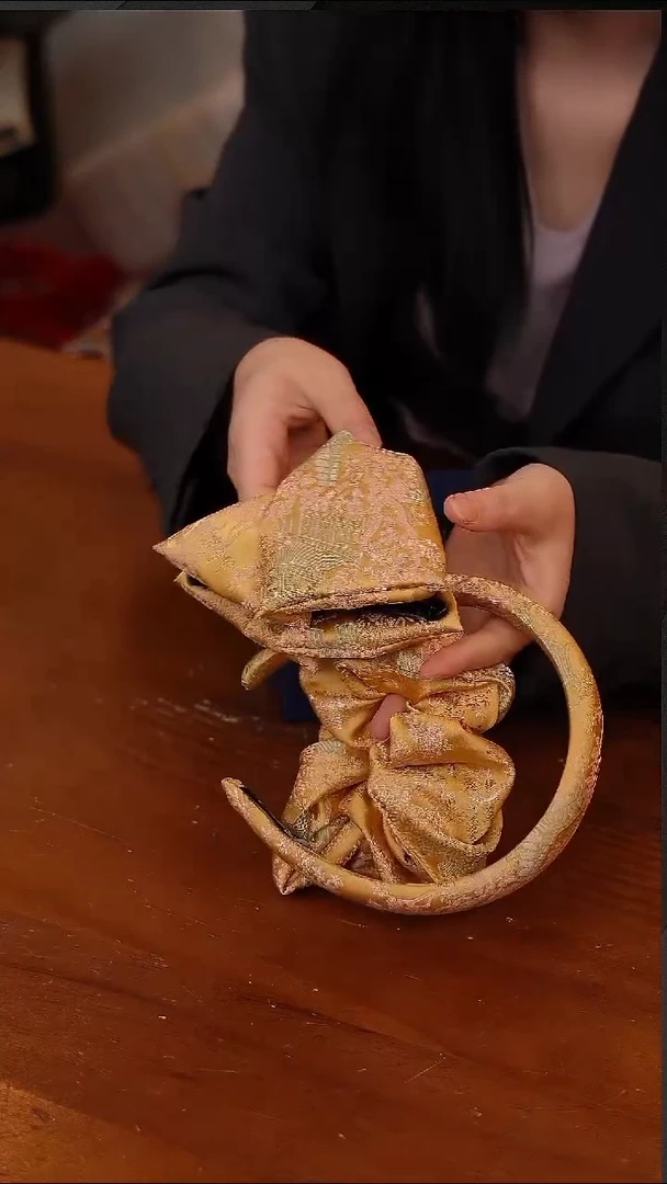 陶89-国色天香三件套流金色  CF6329