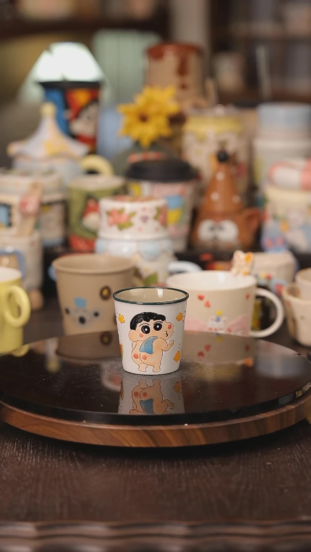 摆件景德镇釉下彩绘设计师款式陶瓷