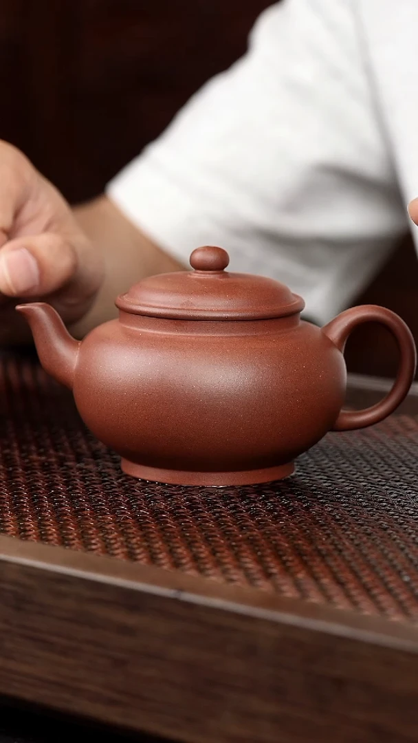 茶壶紫砂底槽清宫灯【带矿标证书】