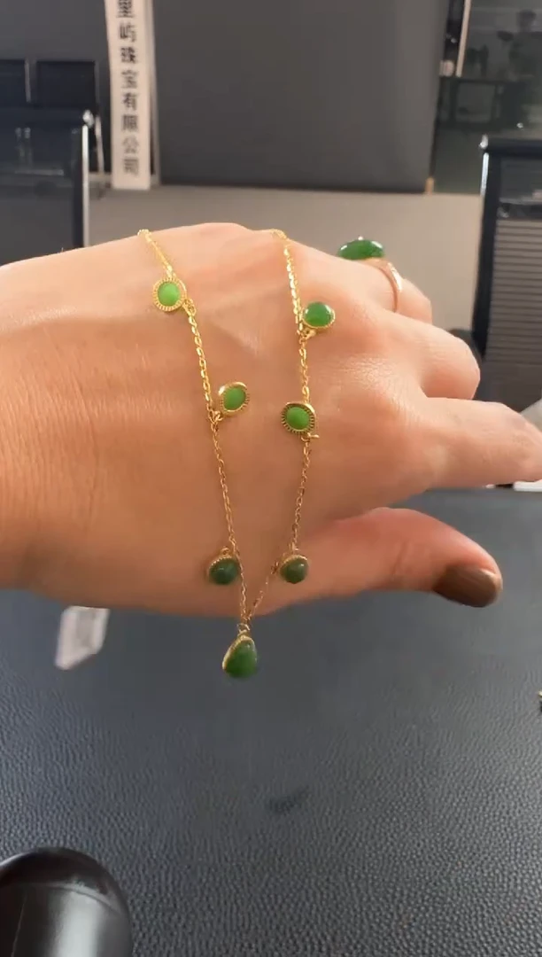 颈饰未镶嵌和田玉？B0361