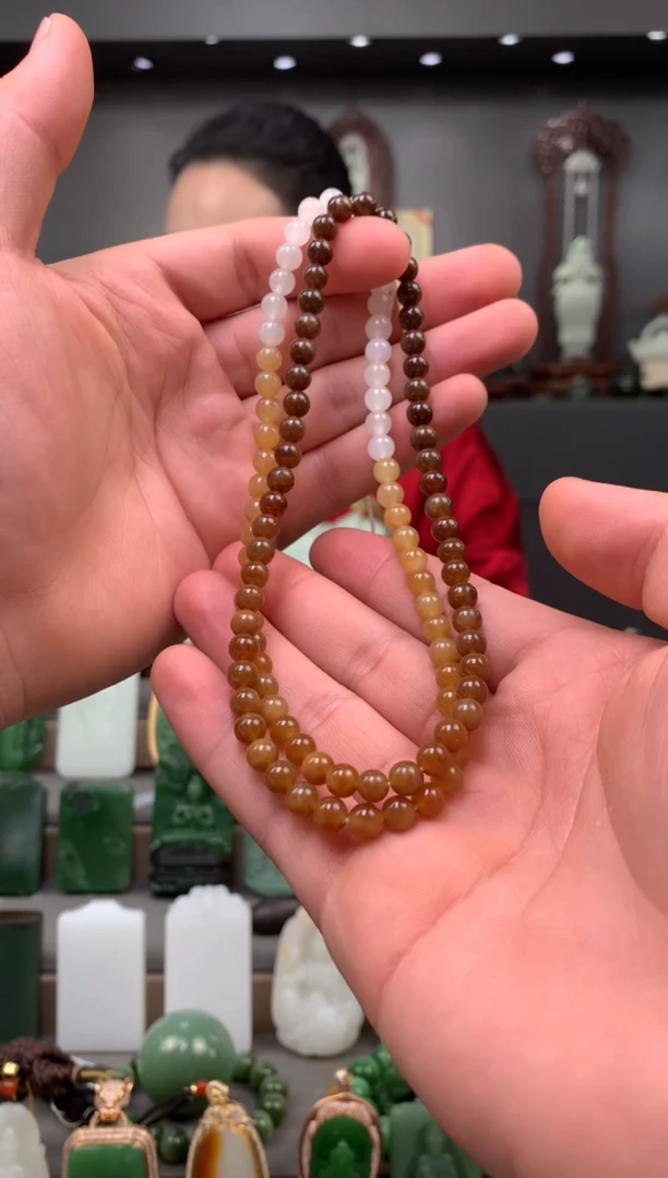 【闪购商品】和田玉珠串未镶嵌珠串（多样性发货）