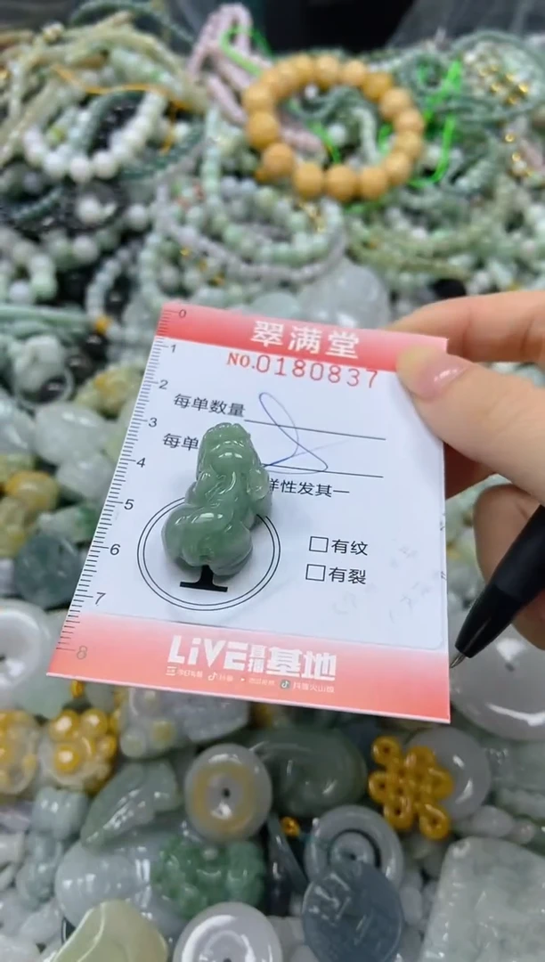 颈饰未镶嵌翡翠闪购0180837