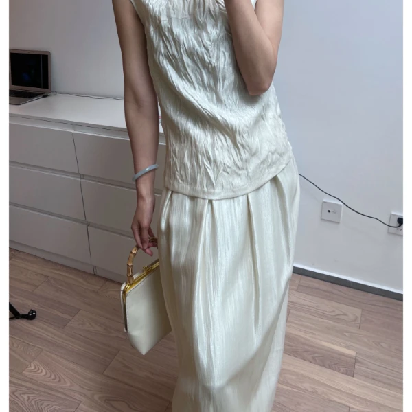 【清仓活动款】【褶皱套装】中国风新中式改良民国风套装