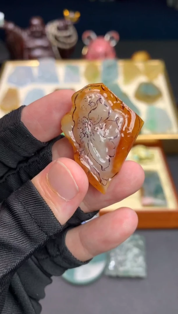 未镶嵌定制翡翠天然翡翠裸石（包工）
