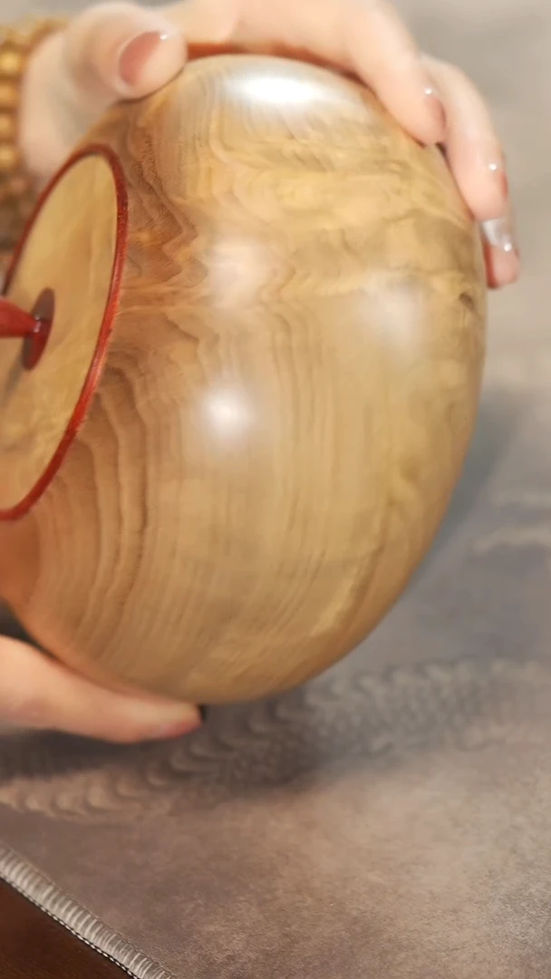 金丝楠269-茶仓茶叶罐15cm