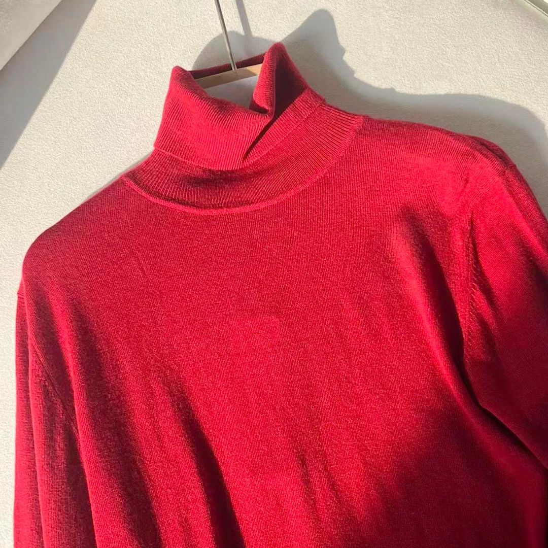 322-女款纯色毛针织衫-L324117058