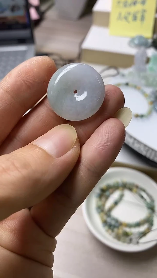 颈饰未镶嵌翡翠41天然缅甸翡翠A货