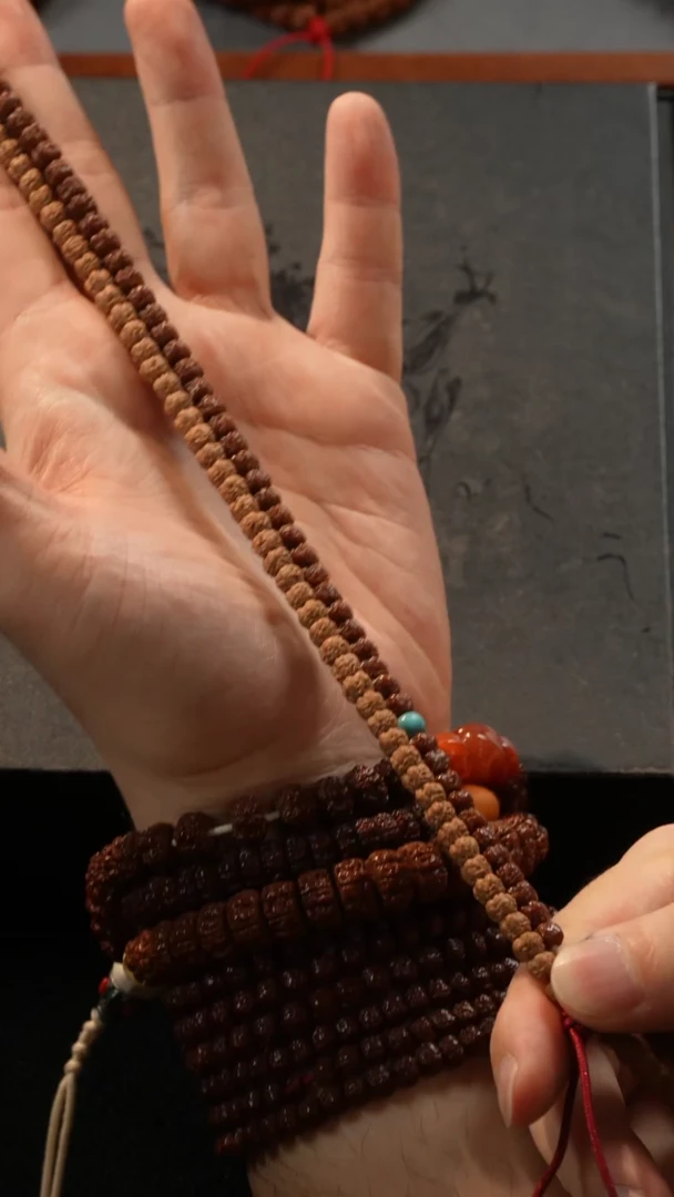 金刚菩提吊坠藏切佛手108款5.5mm＋