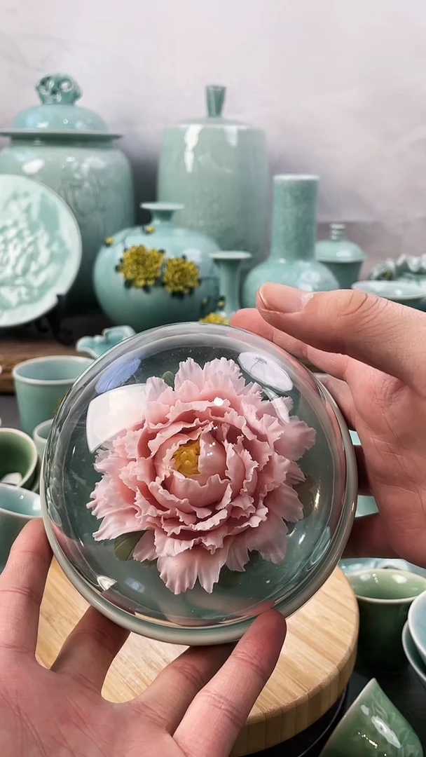 【闪购商品】纯手工 限时福利放漏 慧仙青瓷