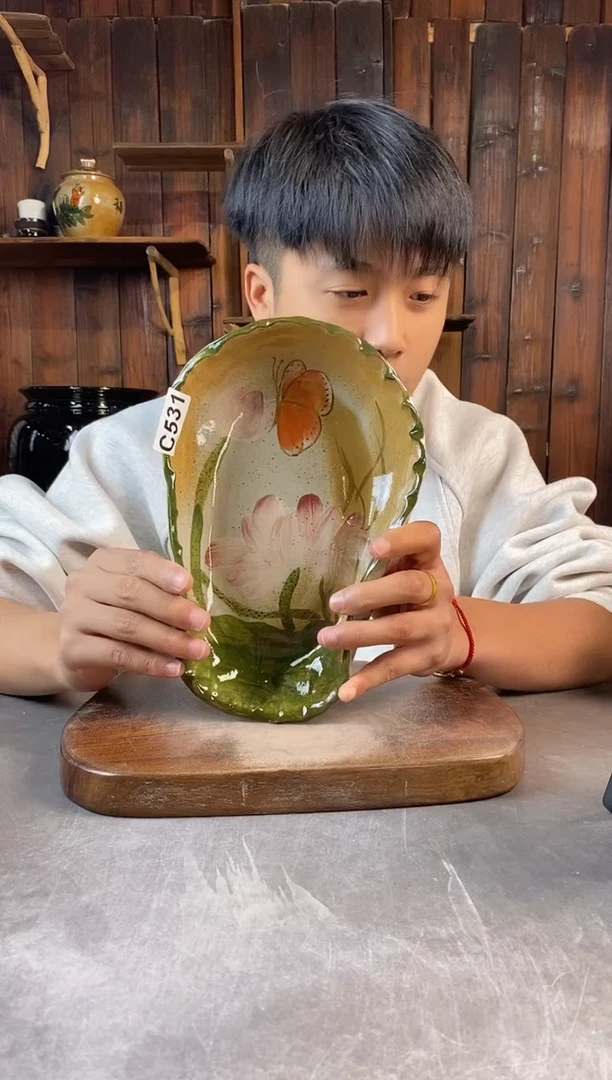 碗531，手工手绘，超值陶瓷！