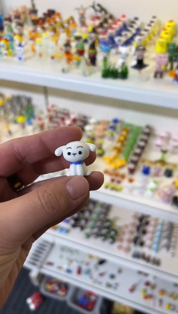 手工艺品琉璃小白