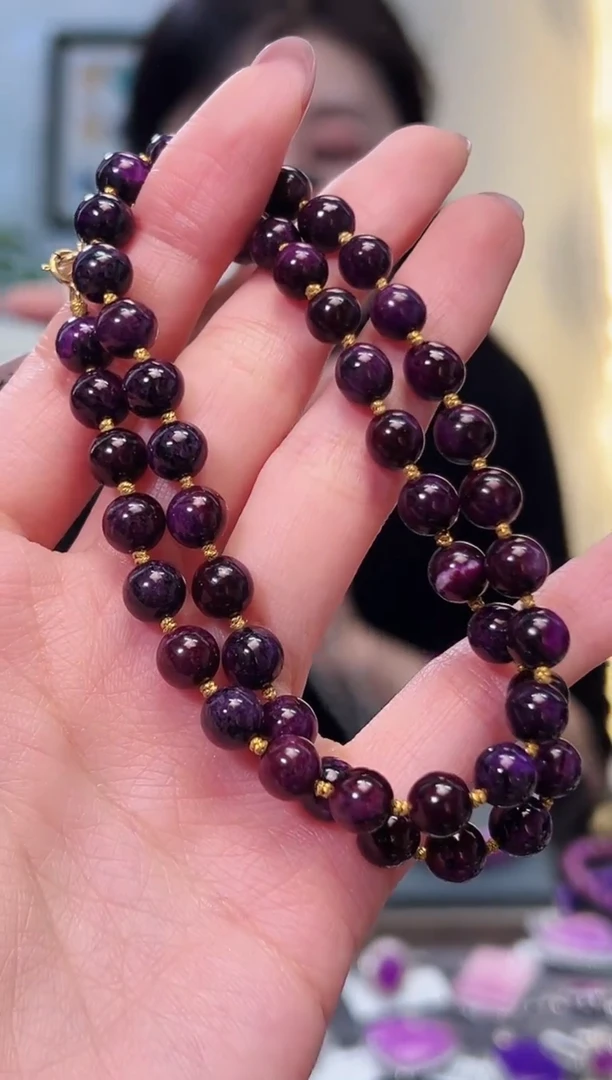 【闪购商品】苏纪石（舒俱来）项链18K金镶嵌1