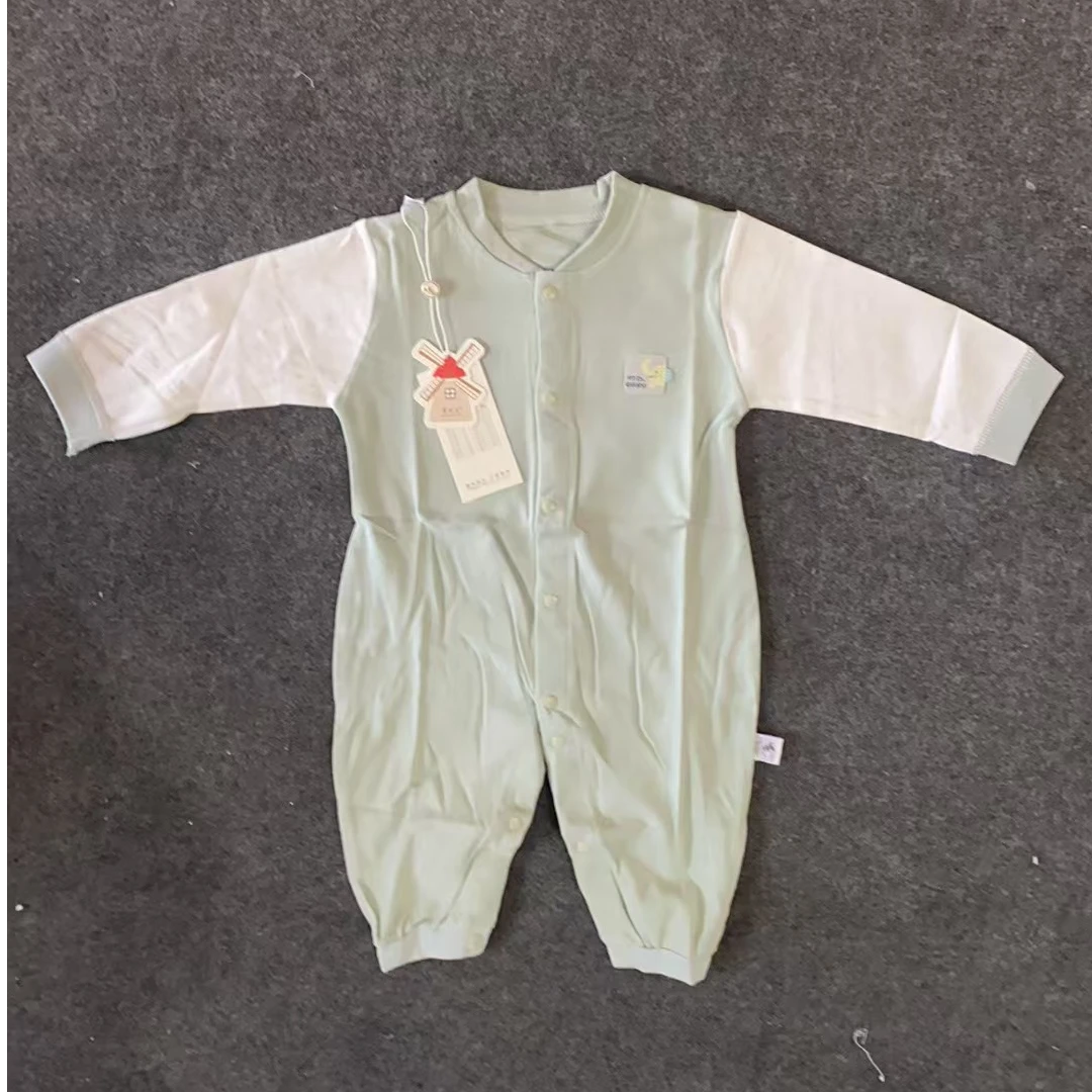 纯棉 闭裆哈衣（不无骨）