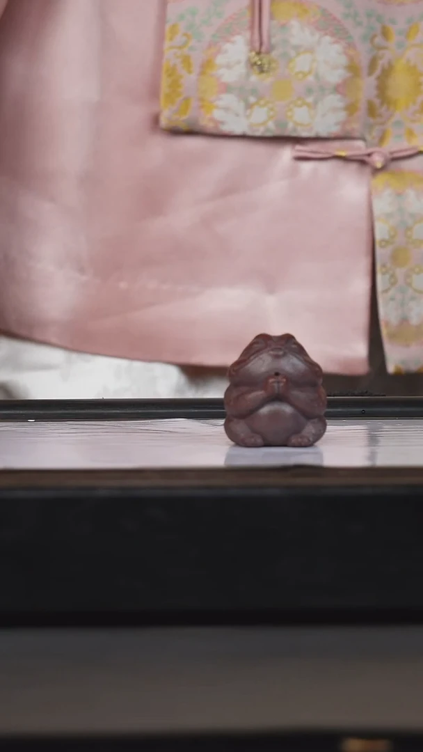 茶壶紫砂紫砂茶宠蟾仙