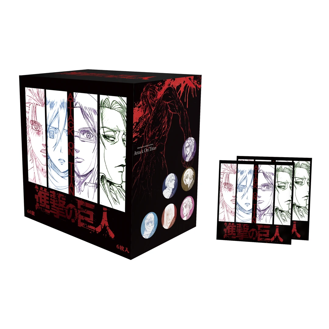 【拆包叠叠】Dream Island《进击的巨人》二创吧唧盲盒（代拆）