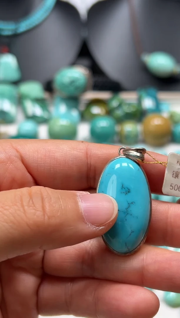 未镶嵌绿松石珠宝半成品林*20