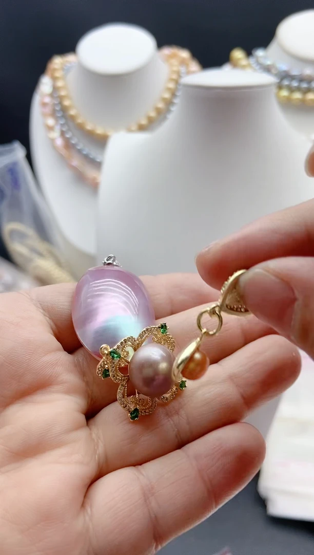 【闪购商品】淡水珍珠颈饰未镶嵌1