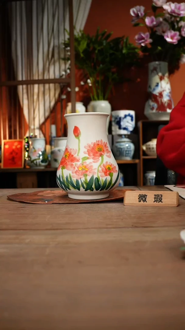 现代高温釉下彩手绘陶瓷餐具