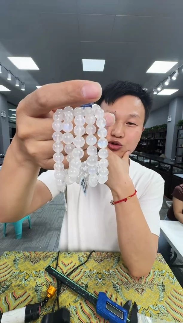 手链未镶嵌月光石CK1688 约9mm多样性发一件