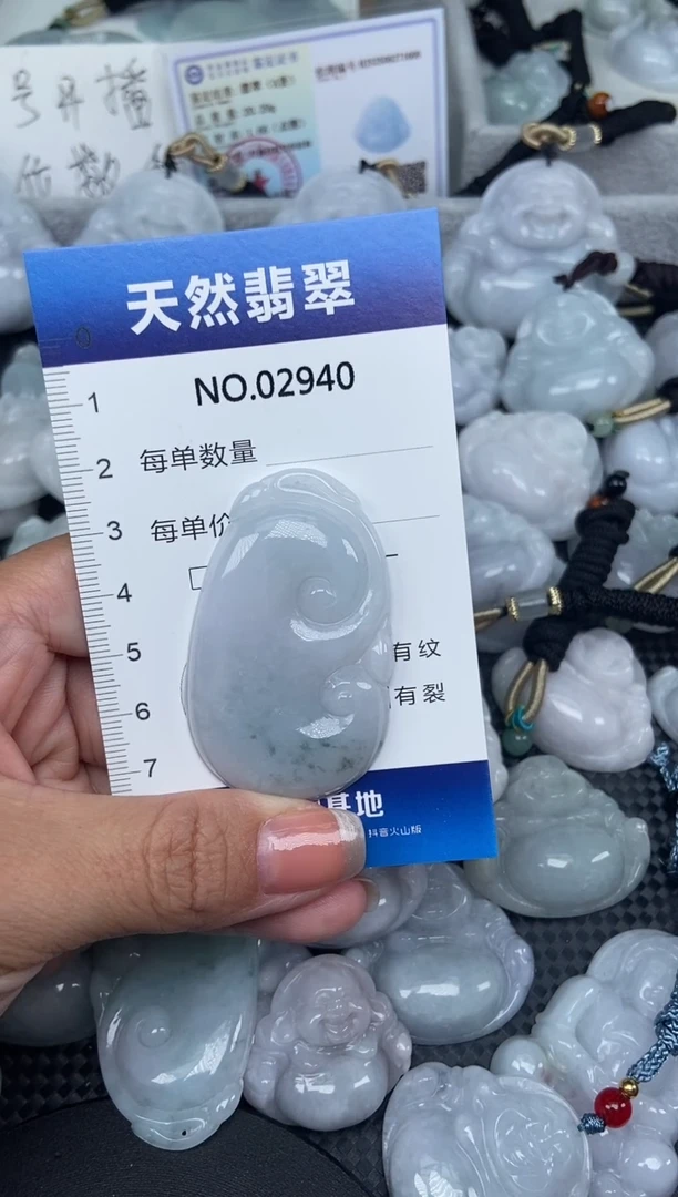 颈饰未镶嵌翡翠纯天然A货翡翠2940