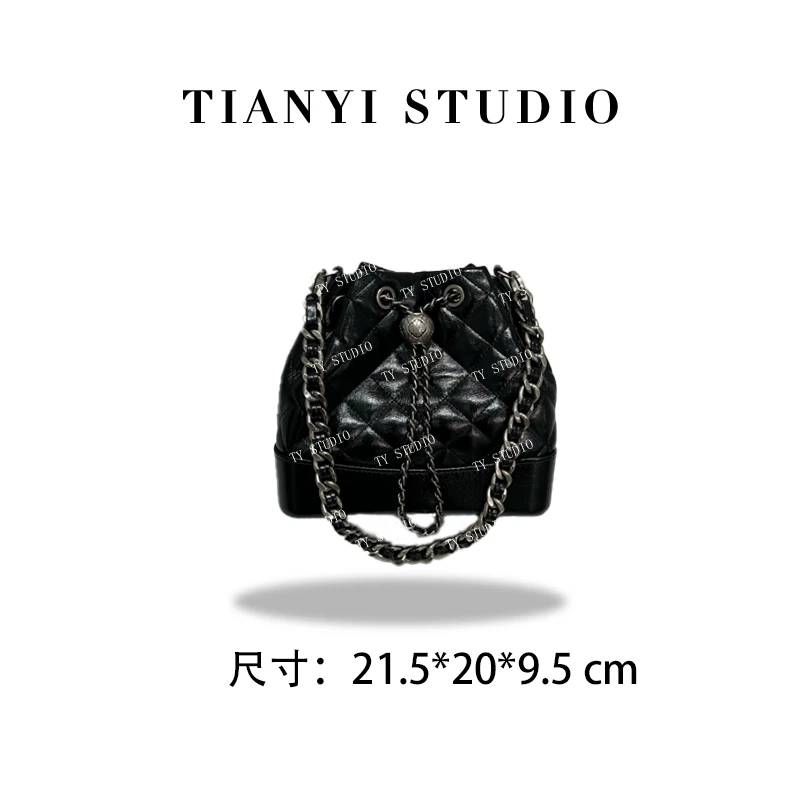 【TY】ZT-D7182-黑色 轻奢高级韩版单肩潮流时尚简约女包