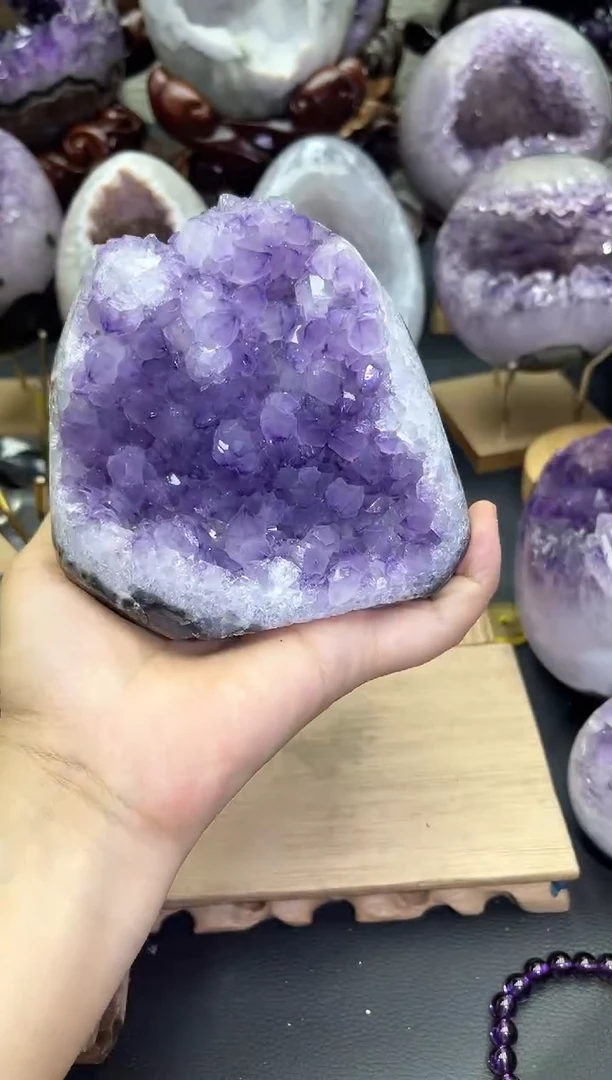 未镶嵌紫晶大型摆件（非配饰）28号摆件