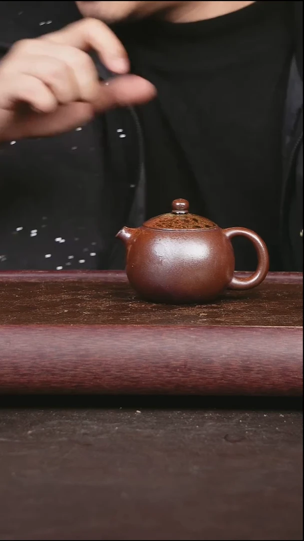 紫砂茶盘柴烧西施
