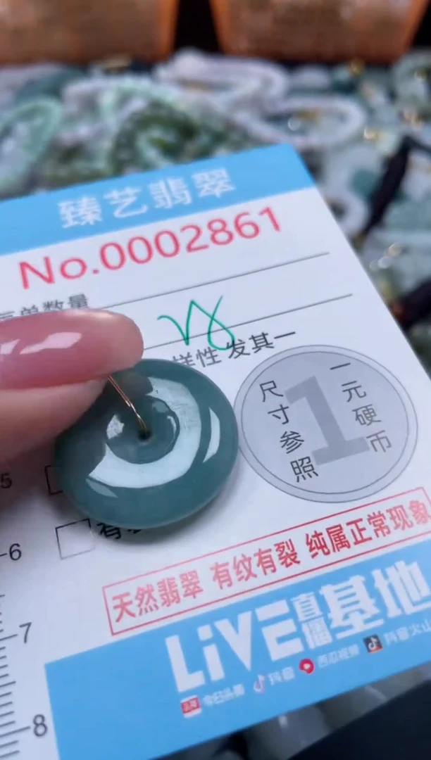 颈饰未镶嵌翡翠2861
