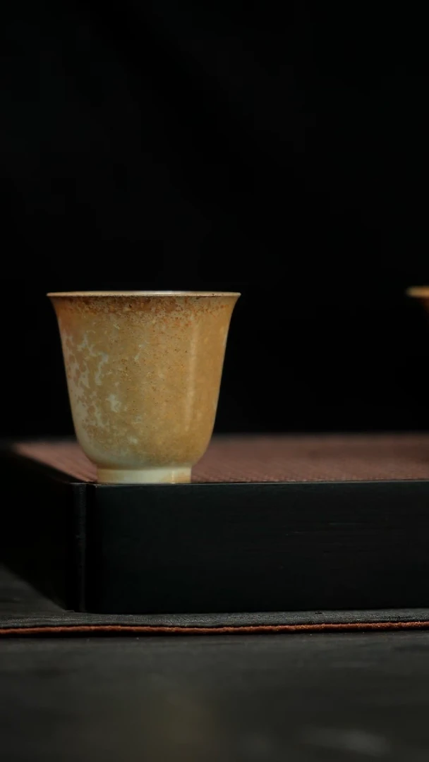金丝楠木落灰闻香杯40ml