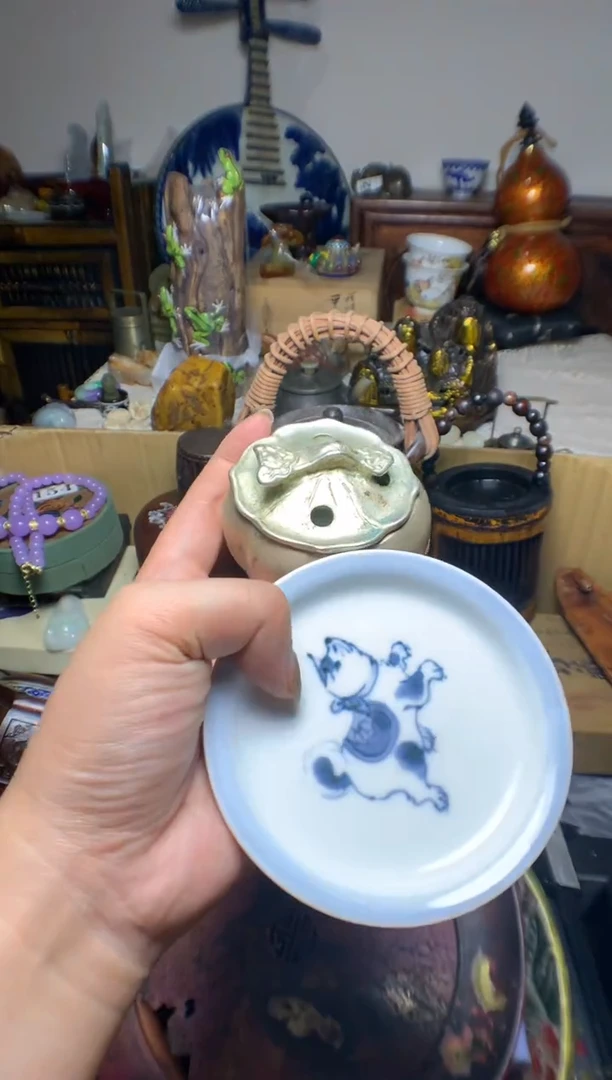紫砂盖碗瓷器默认微瑕瓷器