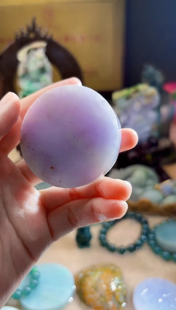 未镶嵌挂件翡翠A货柠优5618