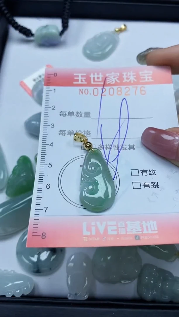 【闪购商品】翡翠颈饰未镶嵌闪购0208276