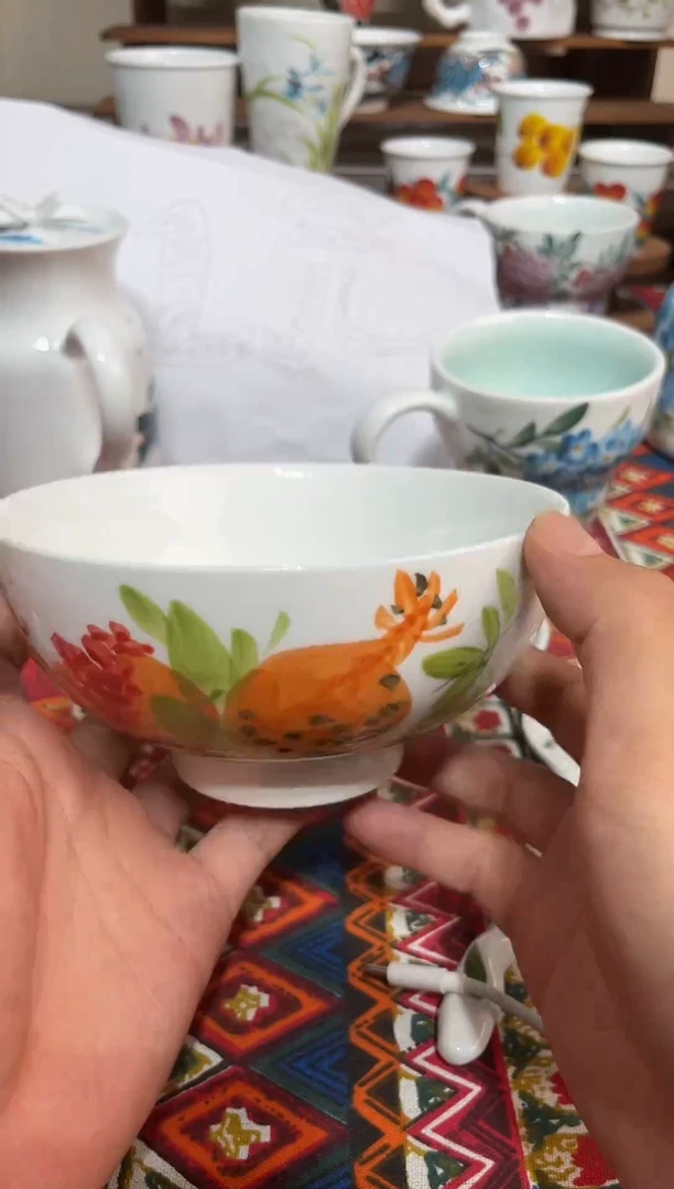 摆件景德镇手绘高端瓷器