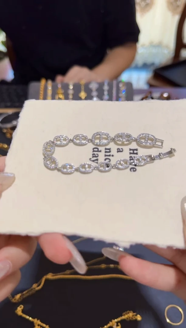 铜合金合成立方氧化锆151（猪鼻子12-16.7手围）