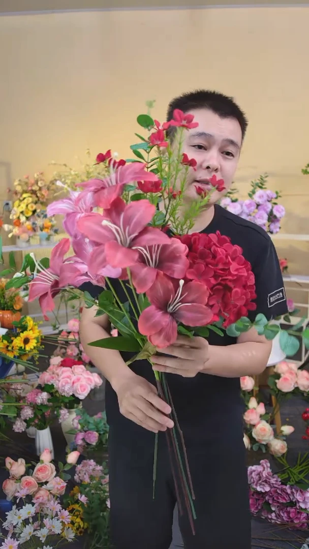 嘿淘家仿真花束包邮到家