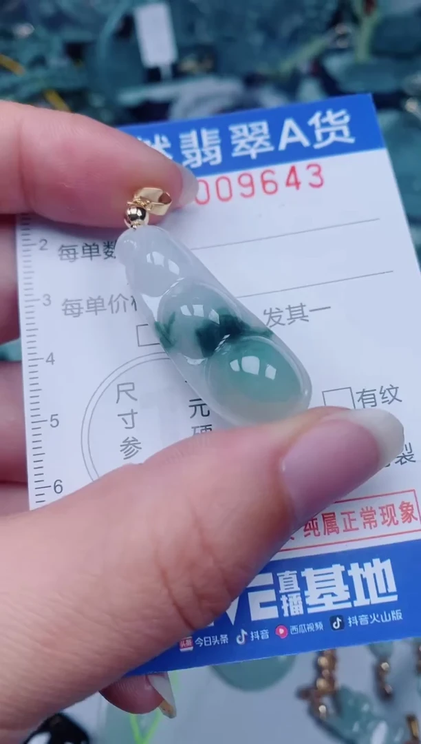 颈饰未镶嵌翡翠00009643