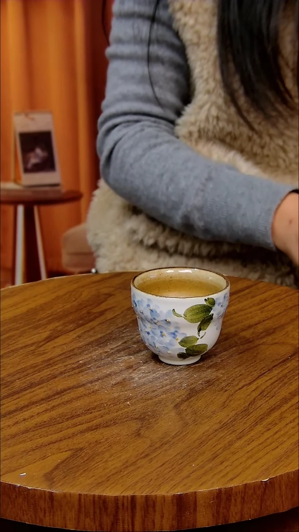 杯子陶景德镇手工手绘釉下彩陶瓷，微瑕