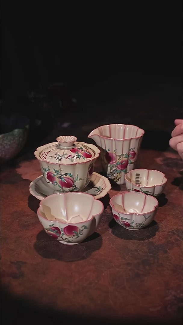 陶瓷茶具（无礼盒）@@A12574