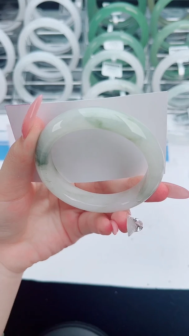 未镶嵌手镯石英质玉108-55/56