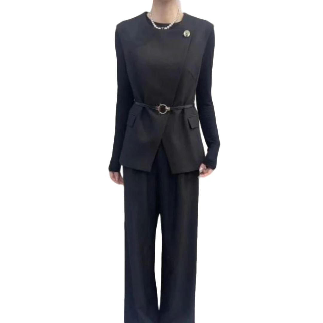 【小依专享】D1F36519B新款时尚气质套装-6519