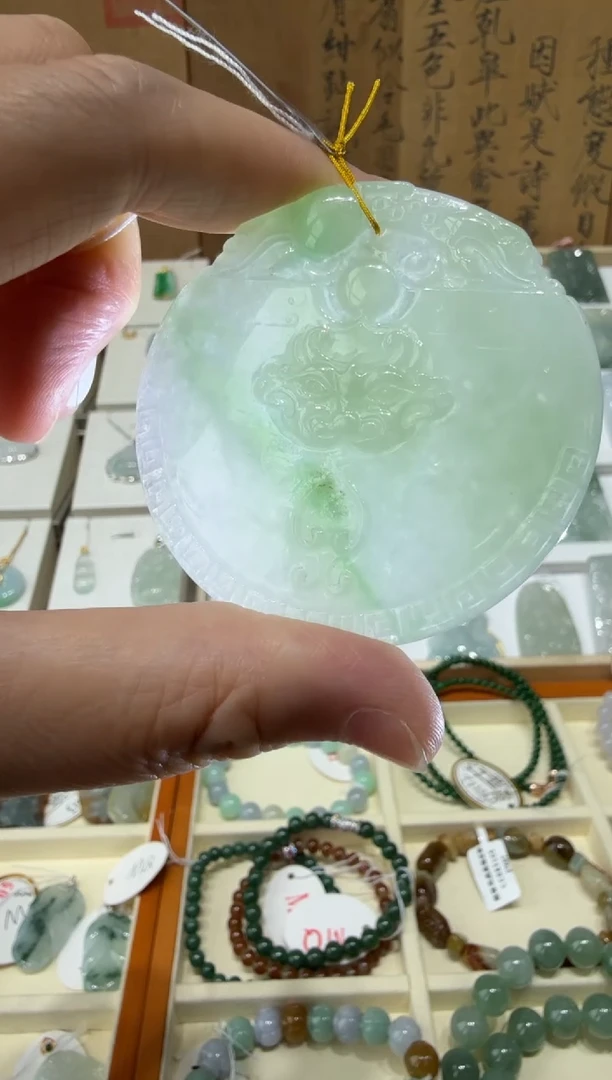 未镶嵌挂件翡翠A货翡翠多样性孤品