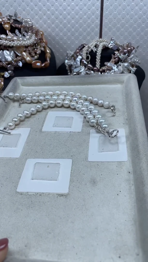 淡水珍珠手链未镶嵌【纯恬珍珠】（多样性发货发一）