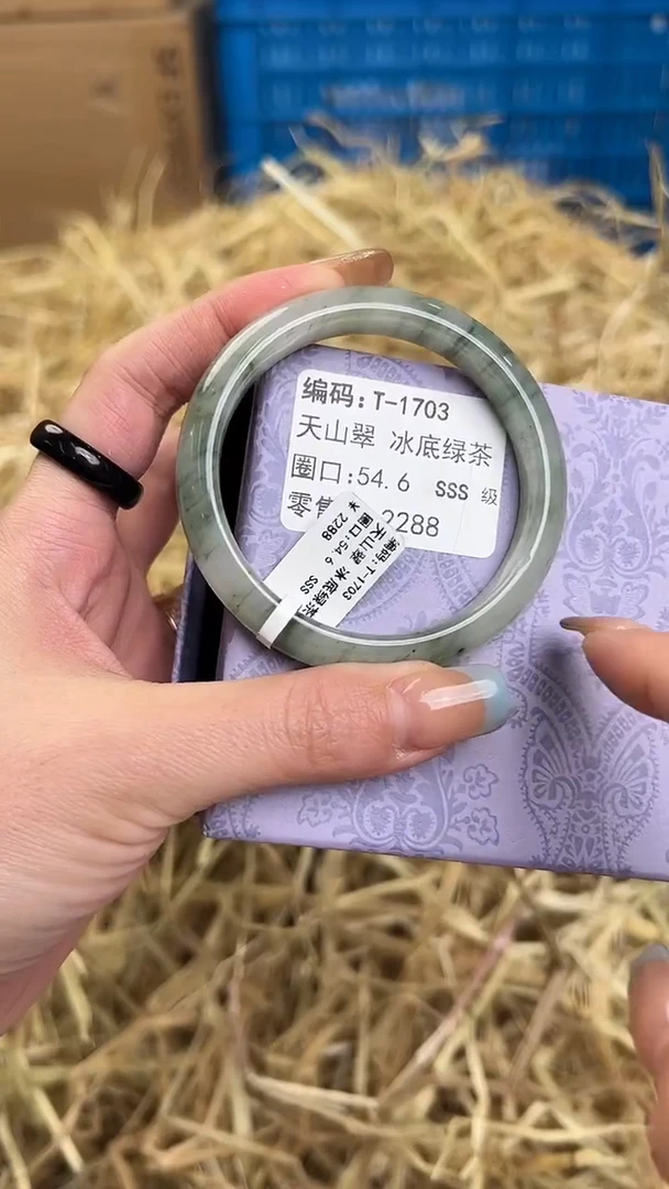 未镶嵌手镯石英质玉T-1703