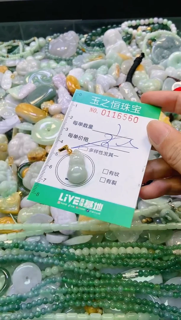 翡翠未镶嵌颈饰闪购0116560多样性发其一