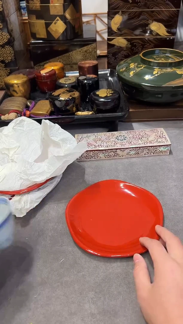 壶承 大漆漆器大漆漆器