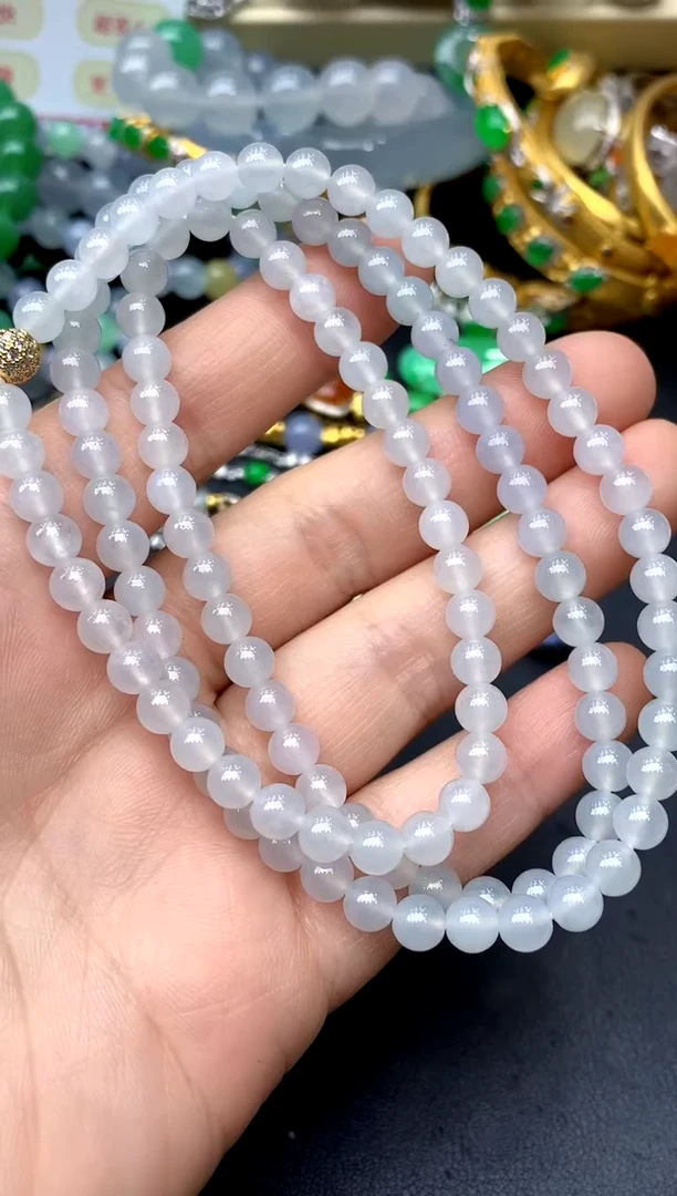 颈饰未镶嵌翡翠488-中国好珍宝